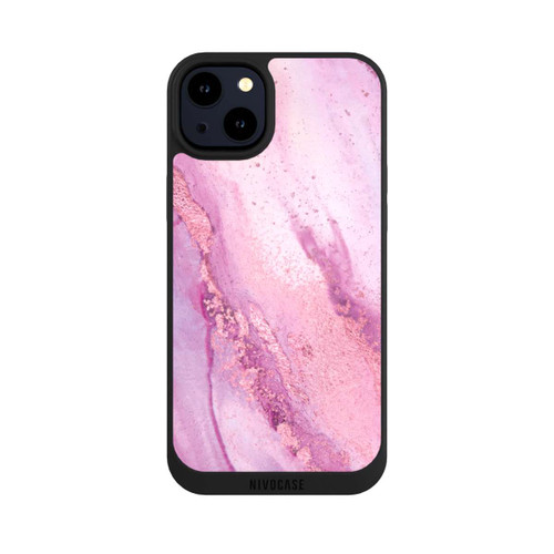 Apple iPhone 14 Plus NIVOpure Lila Marmorwand