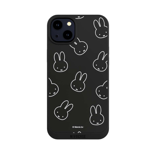 Apple iPhone 14 Plus NIVOpure Miffy Pattern Black