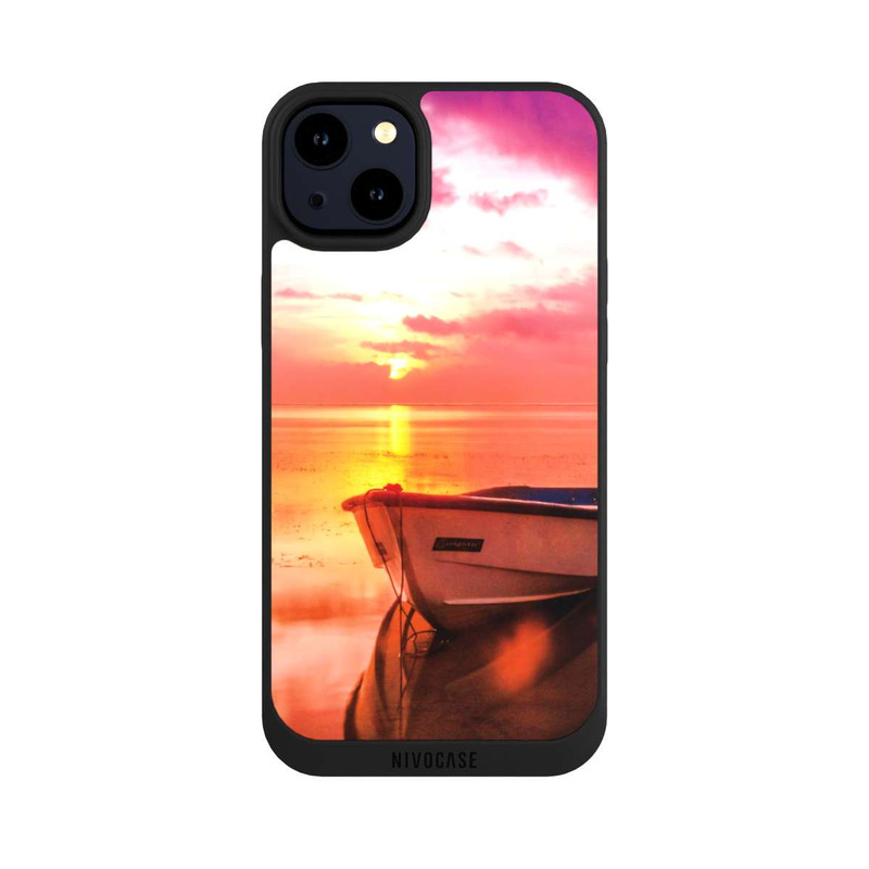 iPhone 14 Plus NIVOpure Beach Dawn Boat