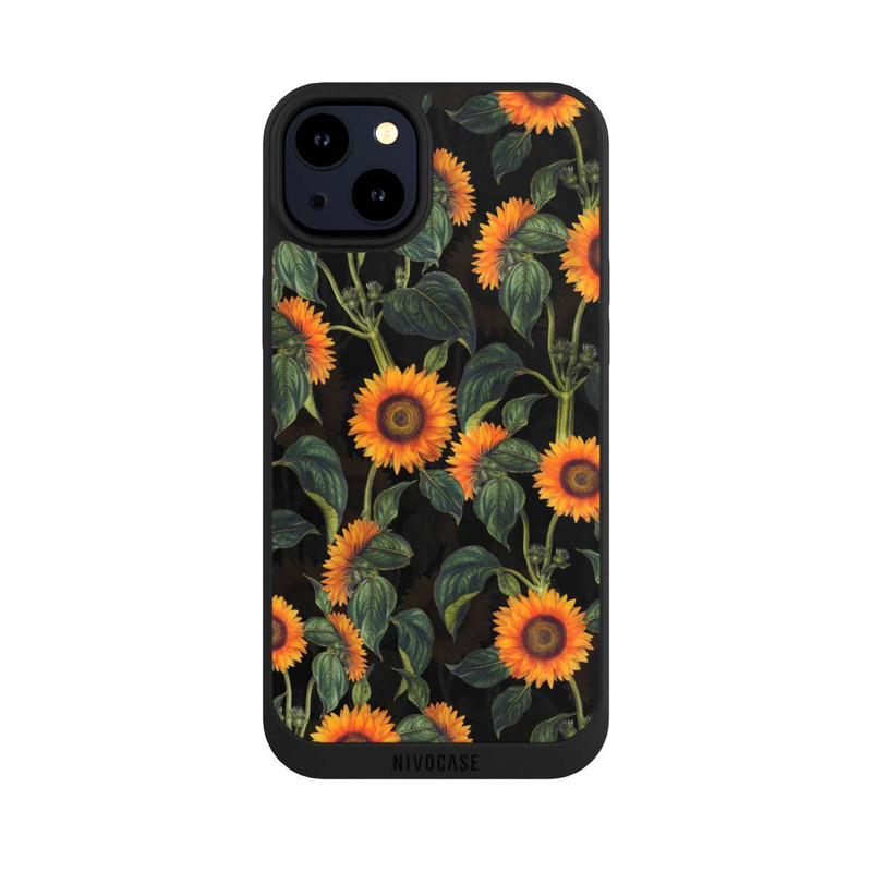 iPhone 14 Plus NIVOpure Sonnenblume schwarz