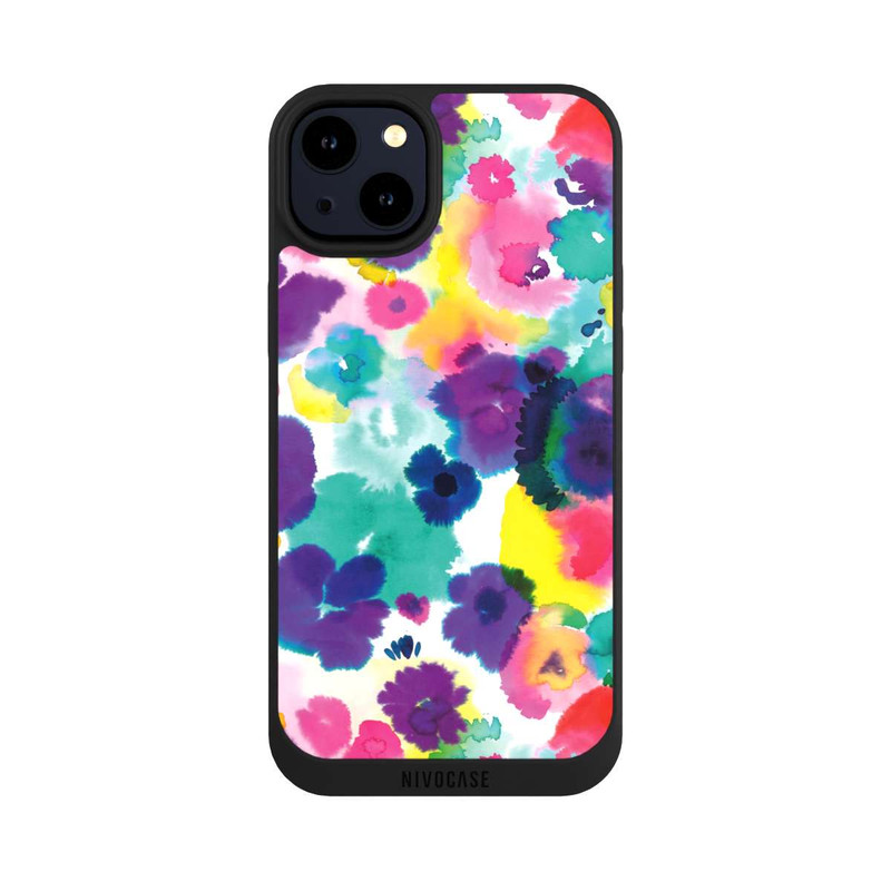 iPhone 14 Plus NIVOpure Abstract Watercolor Flowers