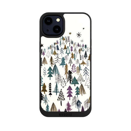 Apple iPhone 14 Plus NIVOpure Bergbäume Wald Lila