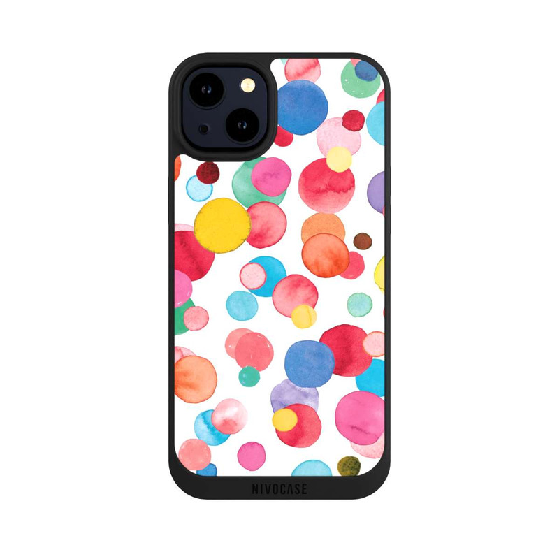 iPhone 14 Plus NIVOpure Sommertupfen Aquarell