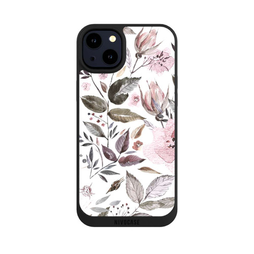 Apple iPhone 14 Plus NIVOpure Aquarell braune Rosenblüten