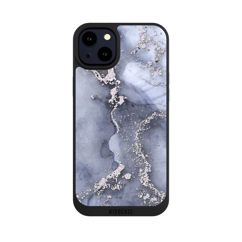 iPhone 14 Plus NIVOpure Ink Blue Silver