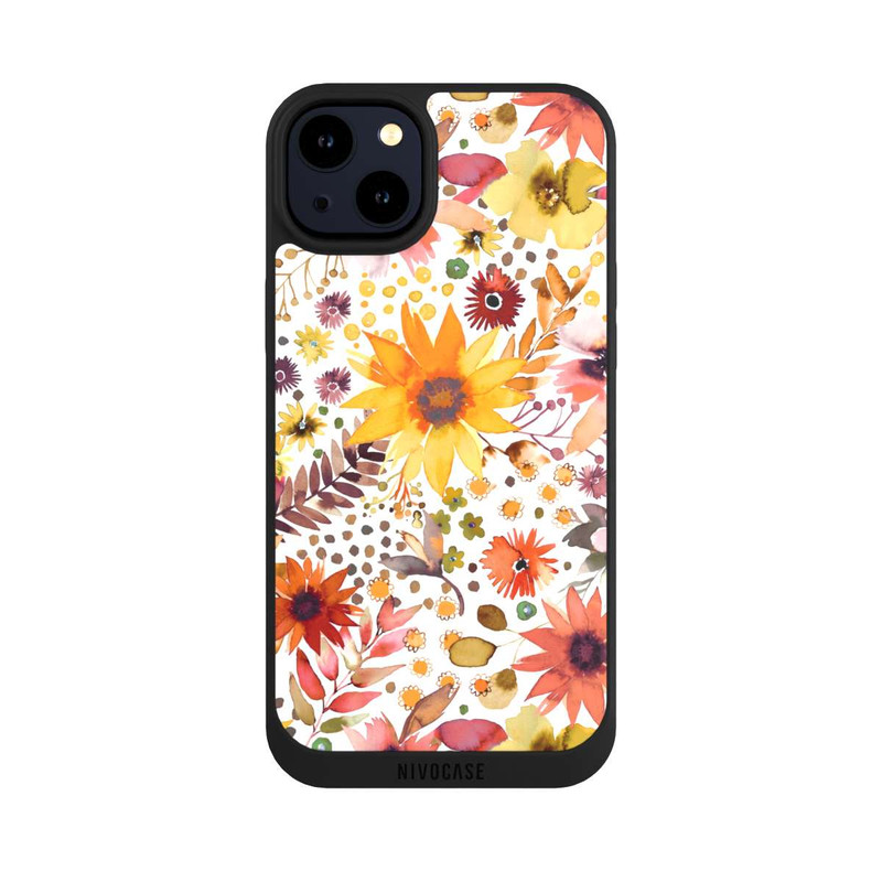 iPhone 14 Plus NIVOpure Blumenaquarellblüten