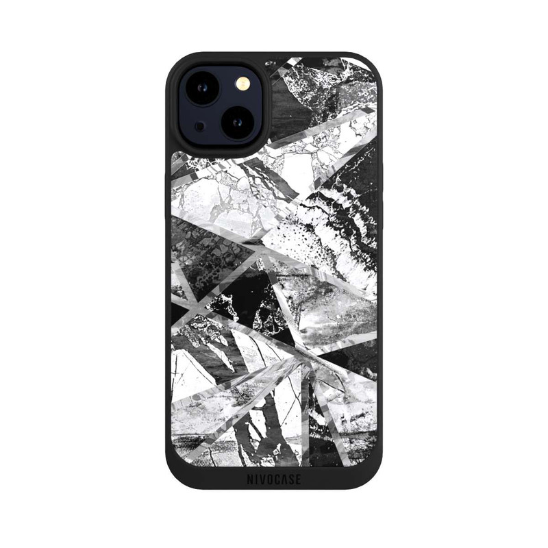 iPhone 14 Plus NIVOpure Monochrome Marble Tiles