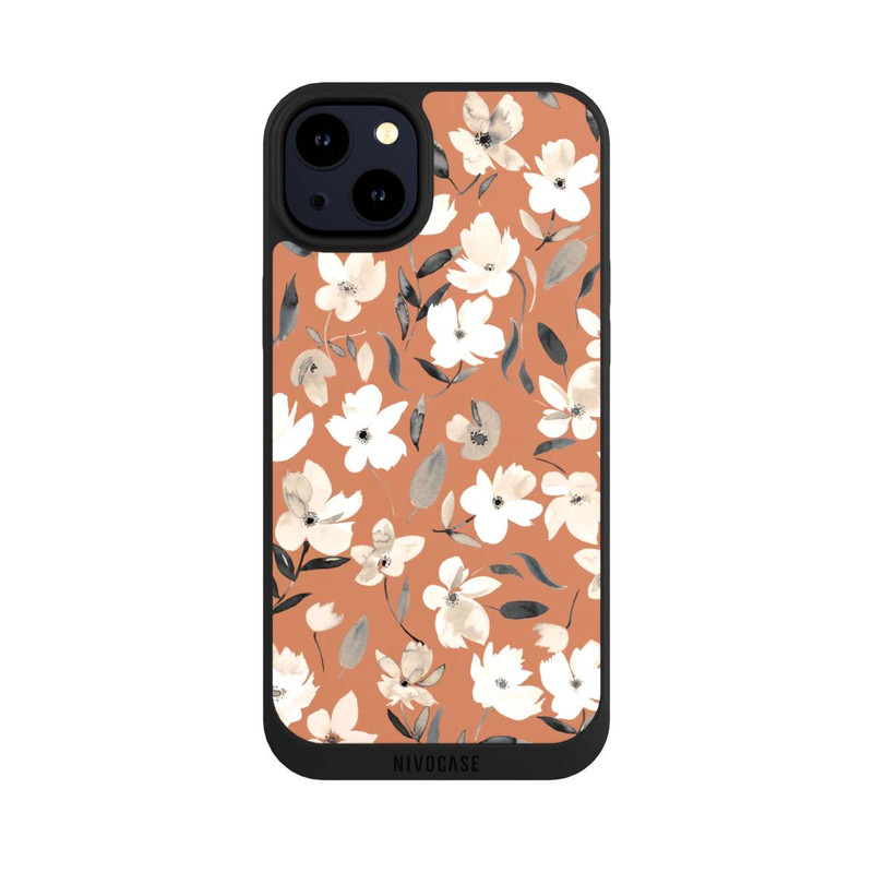 iPhone 14 Plus NIVOpure Fresh Fall Flowers Copper