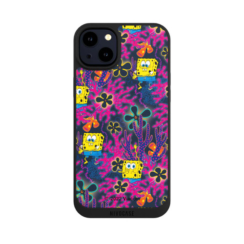 Apple iPhone 14 Plus NIVOpure Spongebob - Coral Pattern