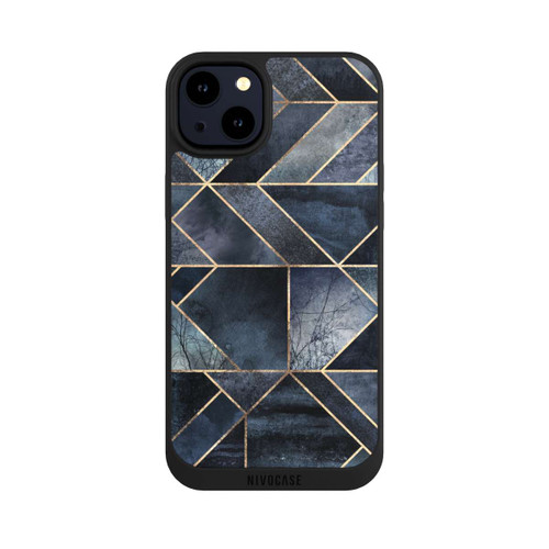 Apple iPhone 14 Plus NIVOpure Abstract Nature-Dark Blue