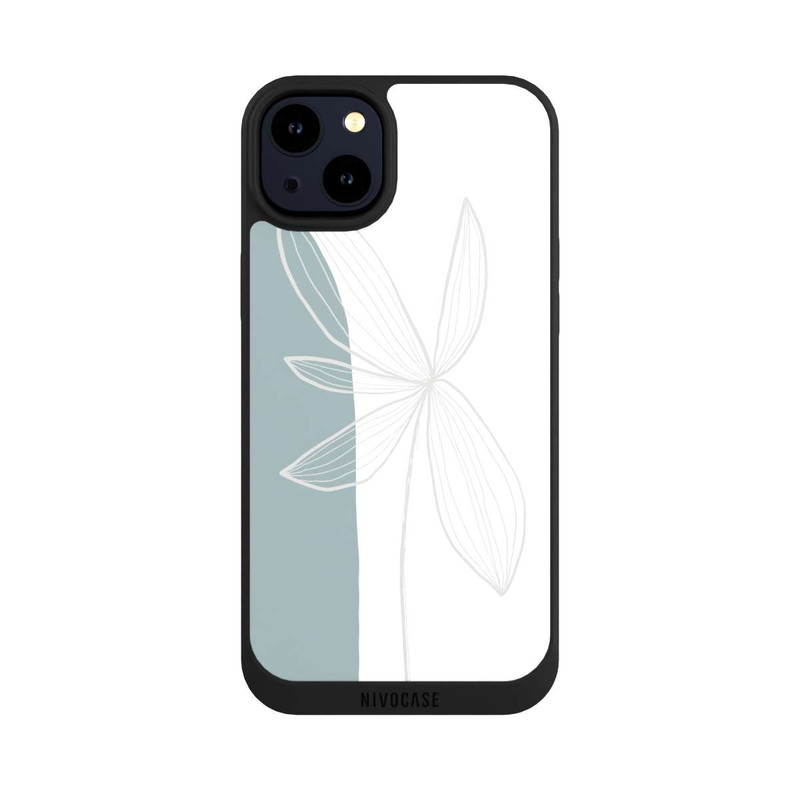 iPhone 14 Plus NIVOpure Flower and Shapes No 3-Anastasia Sawall 