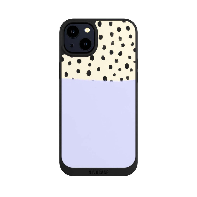 iPhone 14 Plus NIVOpure Tupfen Boho Pastell