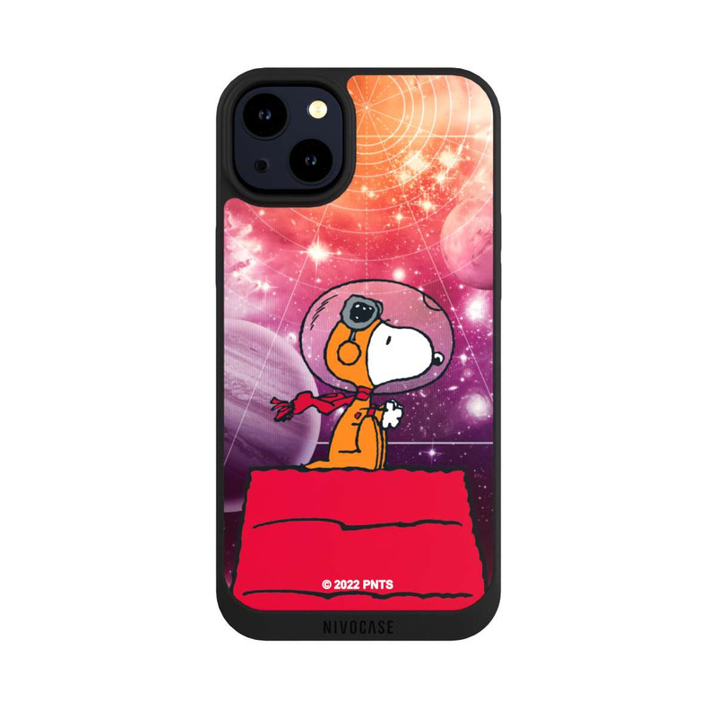 iPhone 14 Plus NIVOpure Snoopy Weltraumreisender Planet