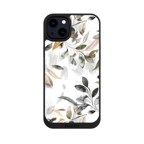 Apple iPhone 14 Plus NIVOpure Aquarellblätter neutral