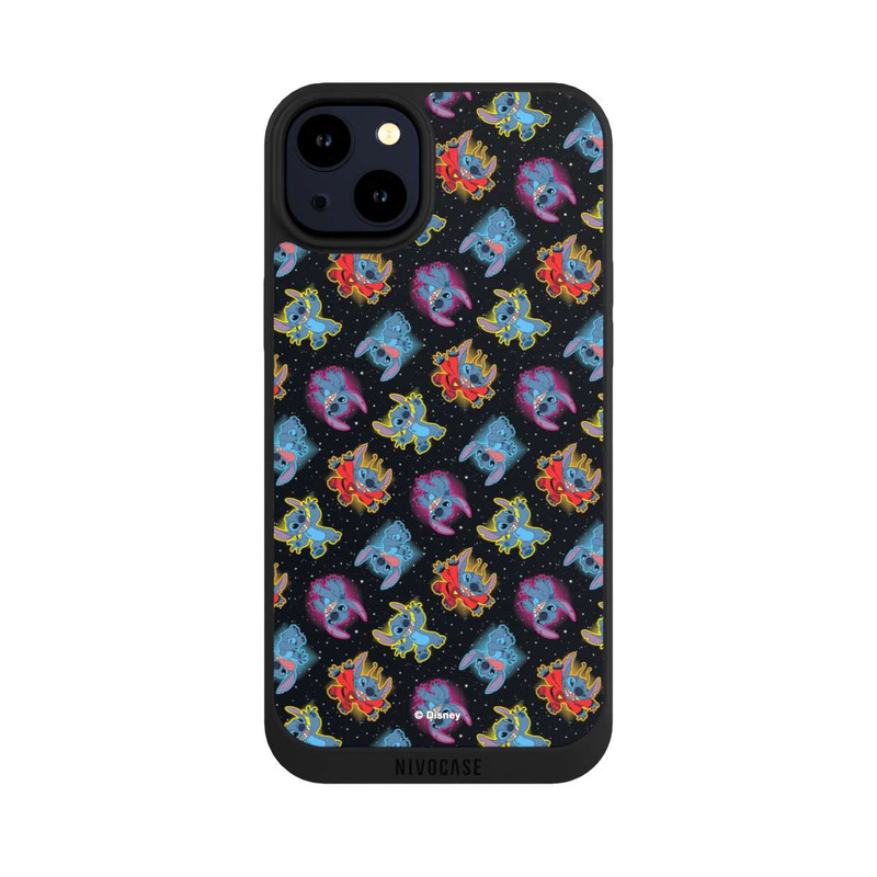 iPhone 14 Plus NIVOpure Stitch Pattern Black