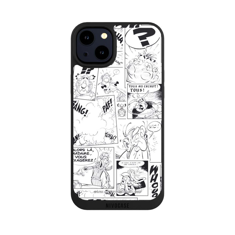 iPhone 14 Plus NIVOpure BD Astérix Blanc & Noir