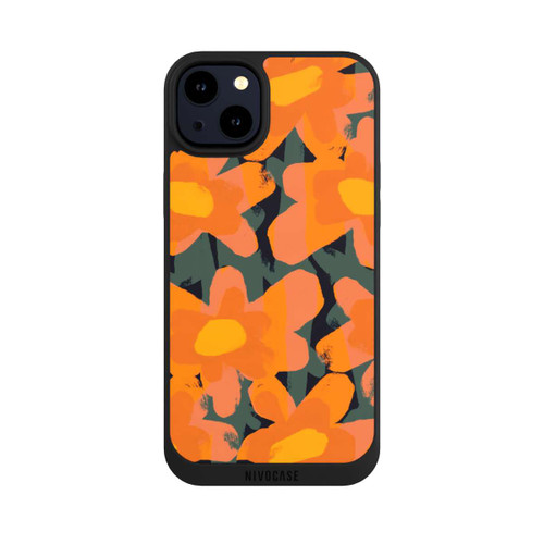 Apple iPhone 14 Plus NIVOpure Flower meadow orange