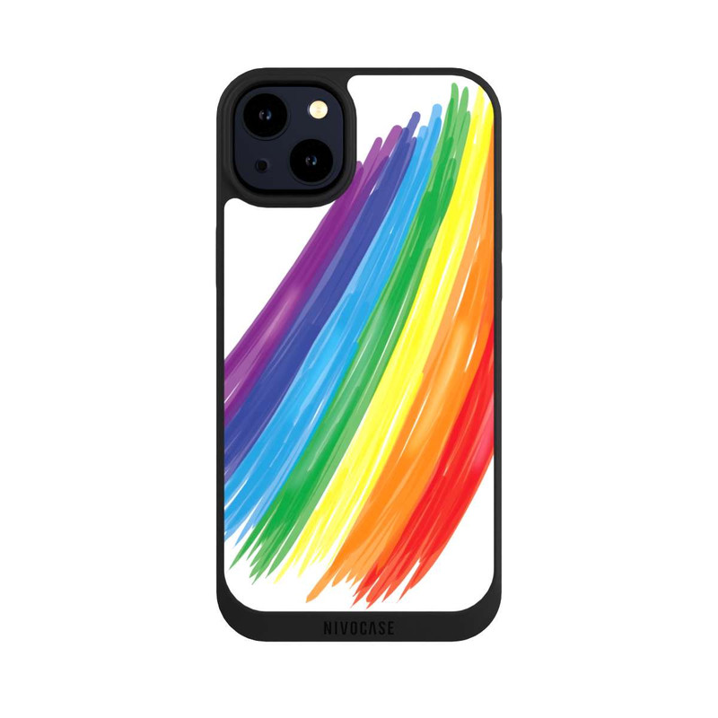 iPhone 14 Plus NIVOpure Rainbow Paint Brush
