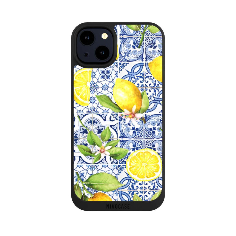 iPhone 14 Plus NIVOpure Greek lemon pattern