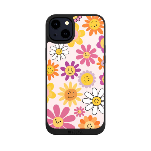 Apple iPhone 14 Plus NIVOpure Smiles Pink Flowers