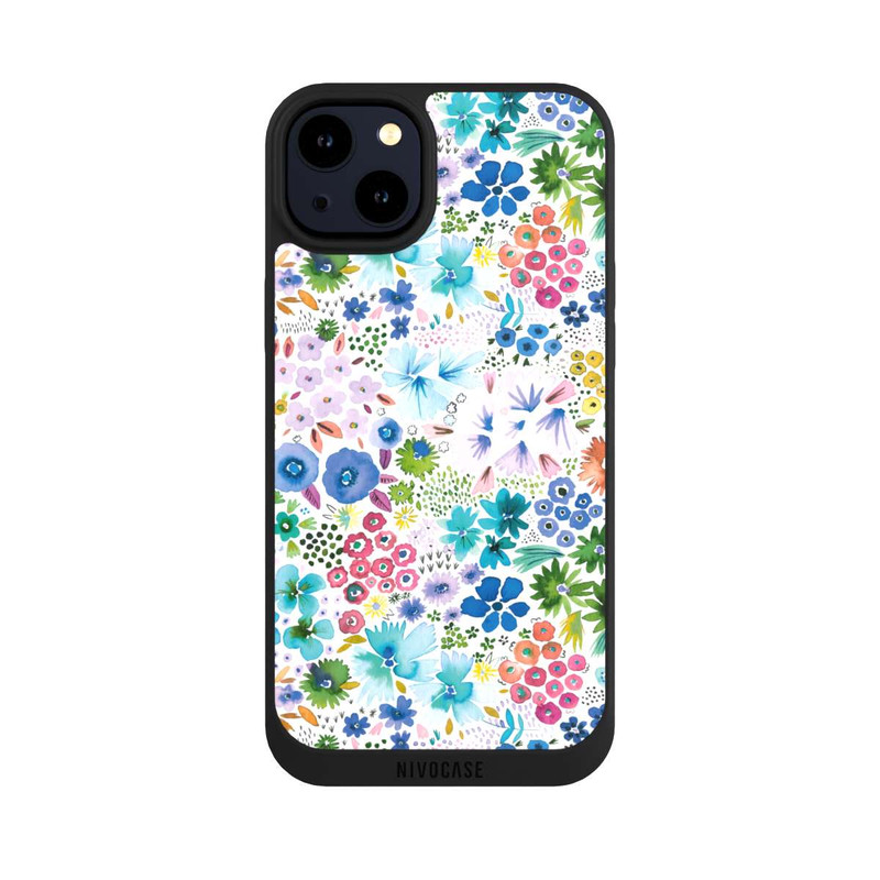 iPhone 14 Plus NIVOpure Artful Little Spring Flowers Blue