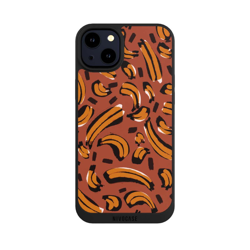 iPhone 14 Plus NIVOpure Abstract Bananas Pattern