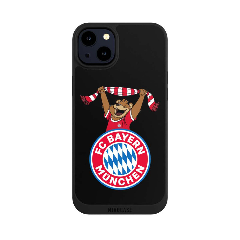 iPhone 14 Plus NIVOpure Bernie Jubel mit Schal black