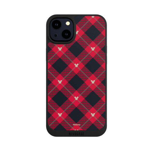Apple iPhone 14 Plus NIVOpure Mickey Weihnachtsmuster Rot