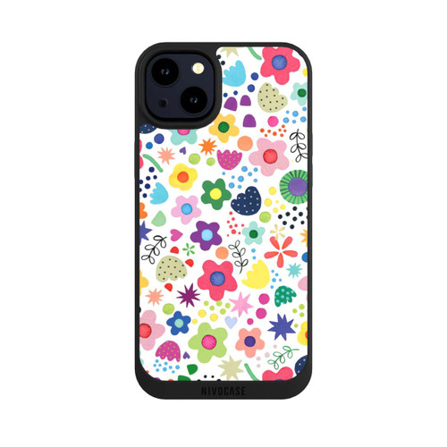 Apple iPhone 14 Plus NIVOpure Psychedelic Flowers Colorful
