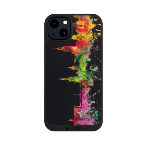 Apple iPhone 14 Plus NIVOpure Stockholm Sweden Skyline Black