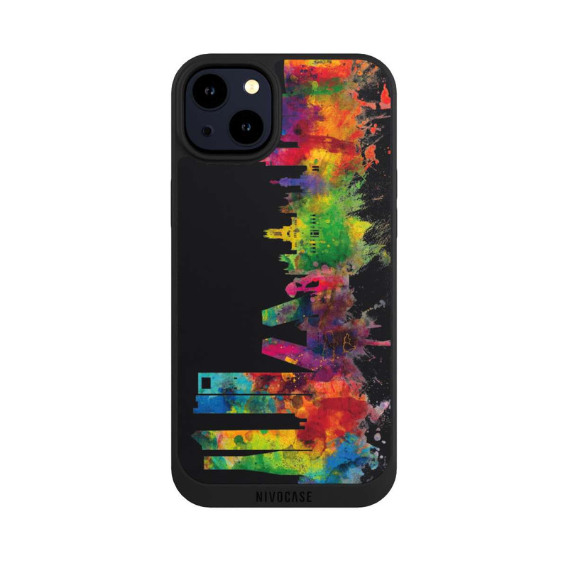 iPhone 14 Plus NIVOpure Madrid Spain Skyline Black