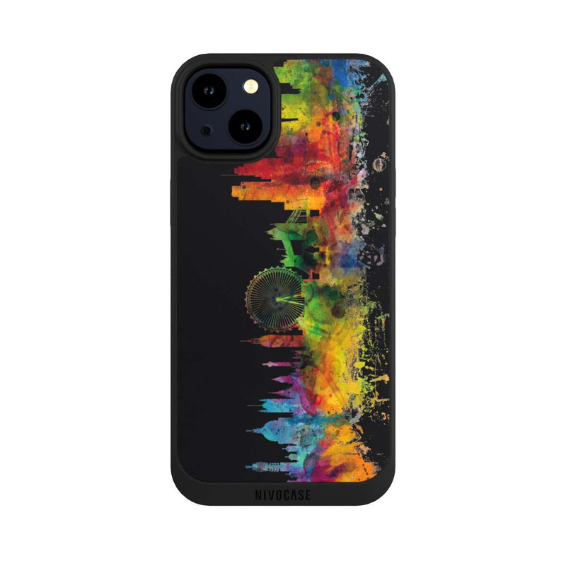 iPhone 14 Plus NIVOpure London Skyline Black