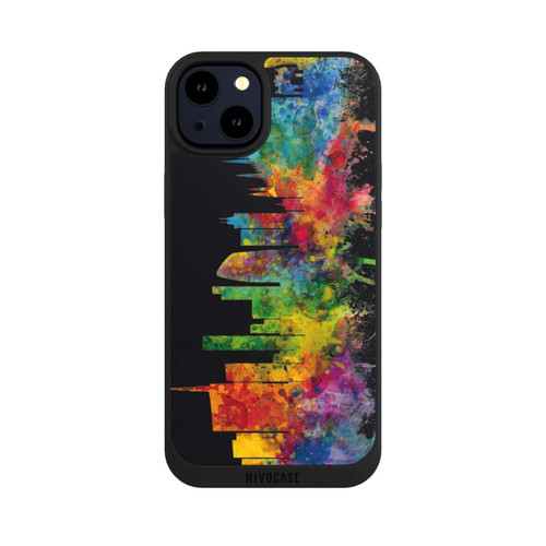 Apple iPhone 14 Plus NIVOpure Milan Italy Skyline Black