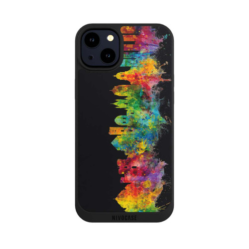 Apple iPhone 14 Plus NIVOpure Naples Italy Skyline Black