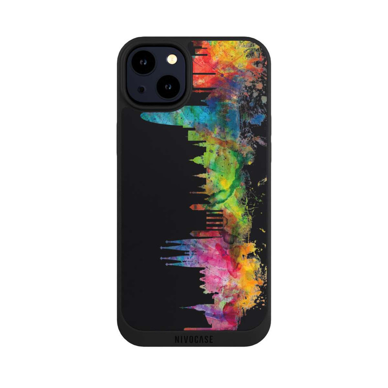 iPhone 14 Plus NIVOpure Barcelona Spain Skyline Black