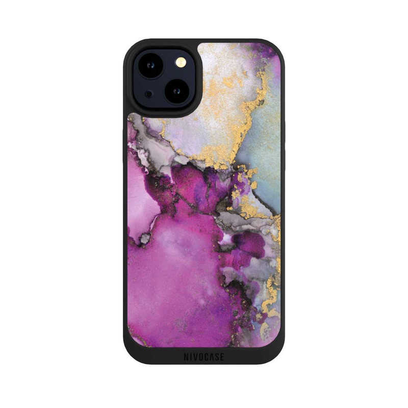 iPhone 14 Plus NIVOpure Alcohol Ink Art Pink