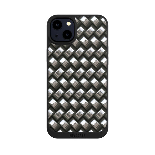 Apple iPhone 14 Plus NIVOpure Glamour Silver Metal