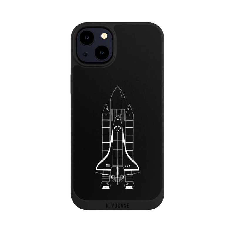iPhone 14 Plus NIVOpure NASA Space Travel Black