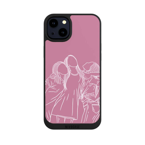 Apple iPhone 14 Plus NIVOpure Freundinnen Line Art