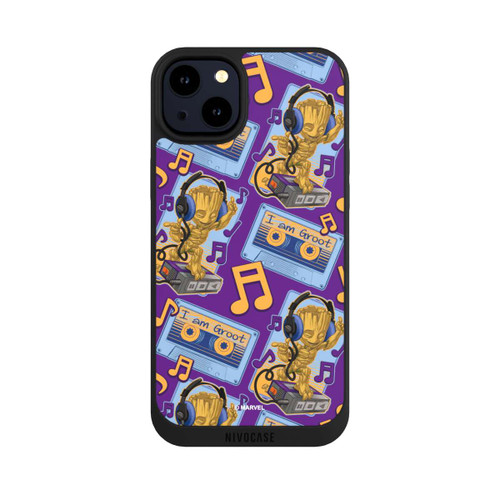 Apple iPhone 14 Plus NIVOpure Groot Comic Headphones Guardians of the Galaxy