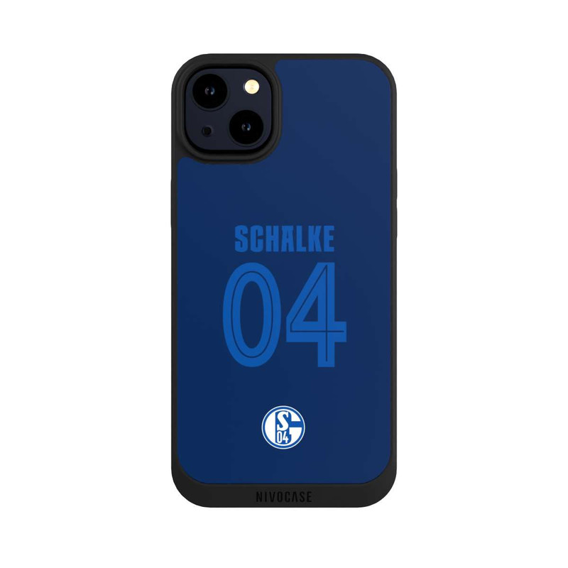 iPhone 14 Plus NIVOpure Schalke 04 Dunkelblau