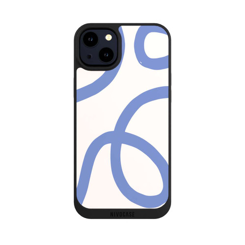 Apple iPhone 14 Plus NIVOpure Blue Pattern