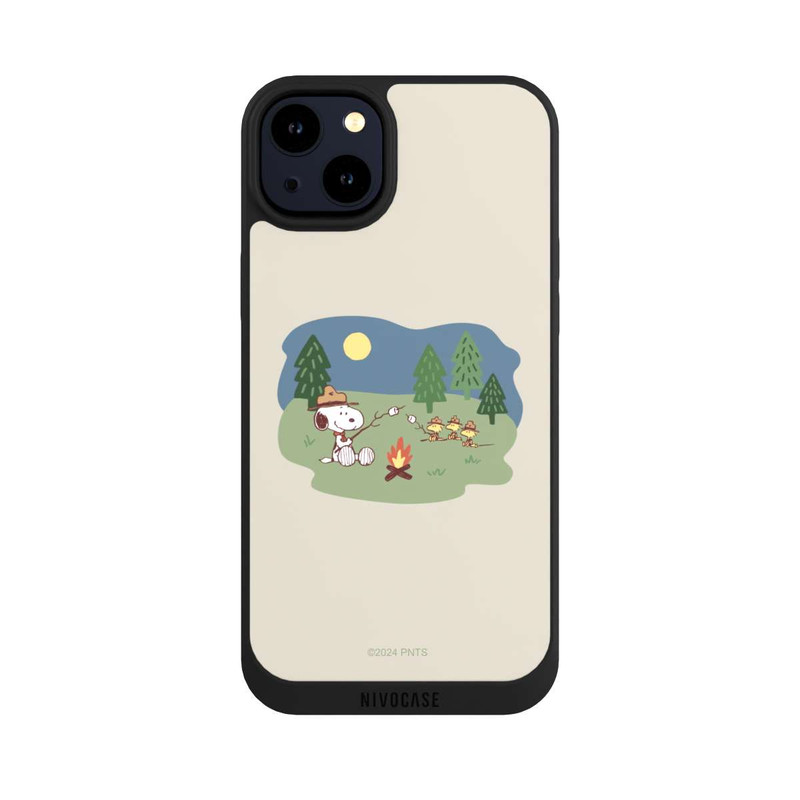 iPhone 14 Plus NIVOpure Snoopy Lagerfeuer