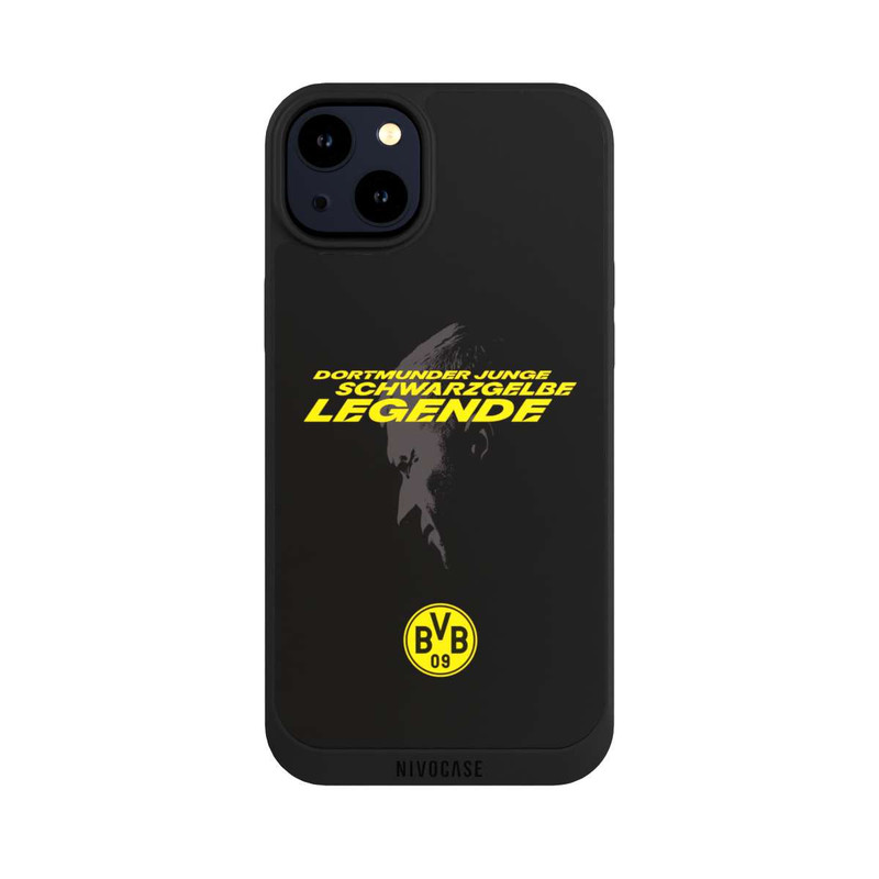 iPhone 14 Plus NIVOpure Danke Marco Schwarzgelbe Legende