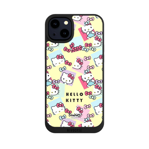 Apple iPhone 14 Plus NIVOpure Hello Kitty Pastellmuster