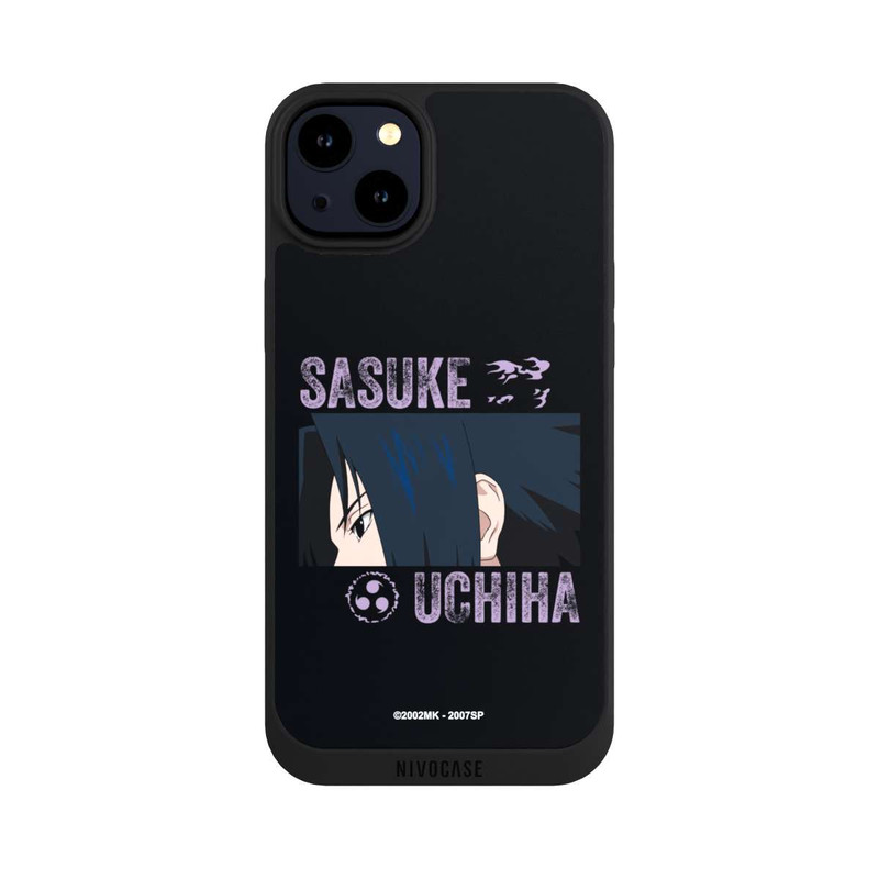 iPhone 14 Plus NIVOpure Sasuke Uchiha Gros plan
