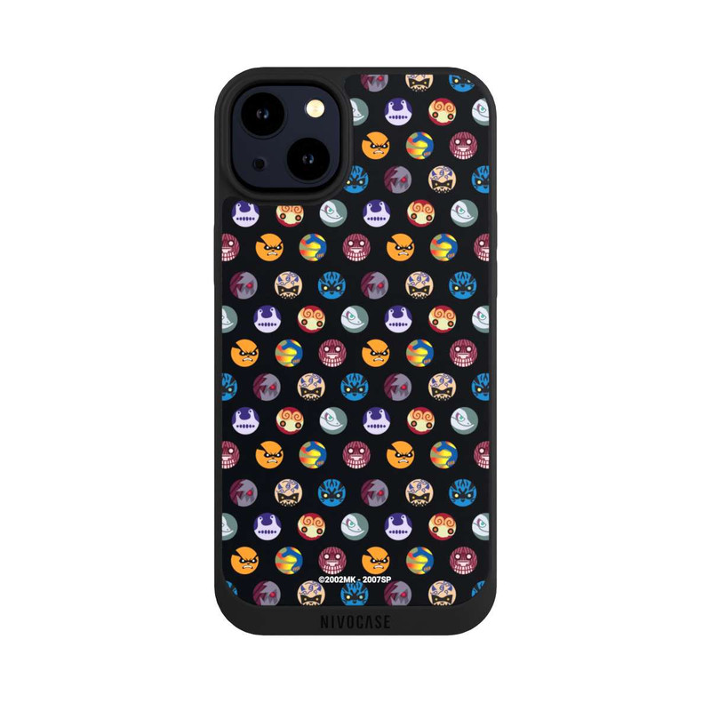 iPhone 14 Plus NIVOpure Bijuu Muster Schwarz
