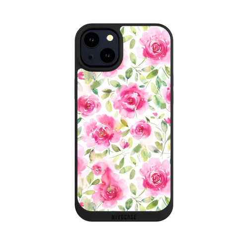 Apple iPhone 14 Plus NIVOpure Aquarell Frische Rosen