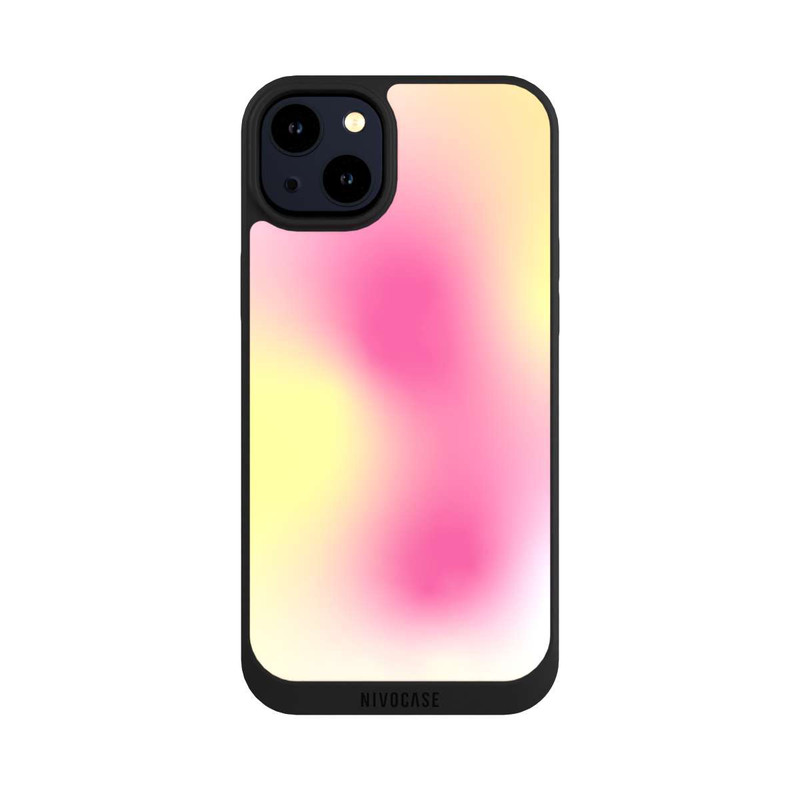 iPhone 14 Plus NIVOpure Aura yellow pink