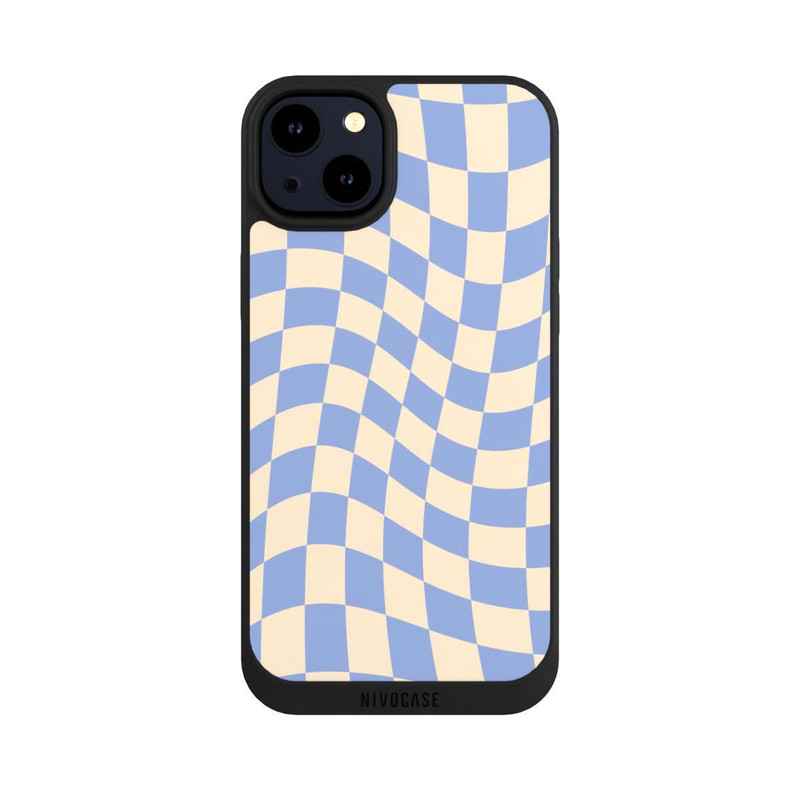iPhone 14 Plus NIVOpure Blue chessboard